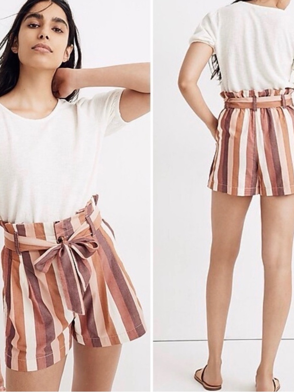 Madewell Paperbag shorts—Size 12